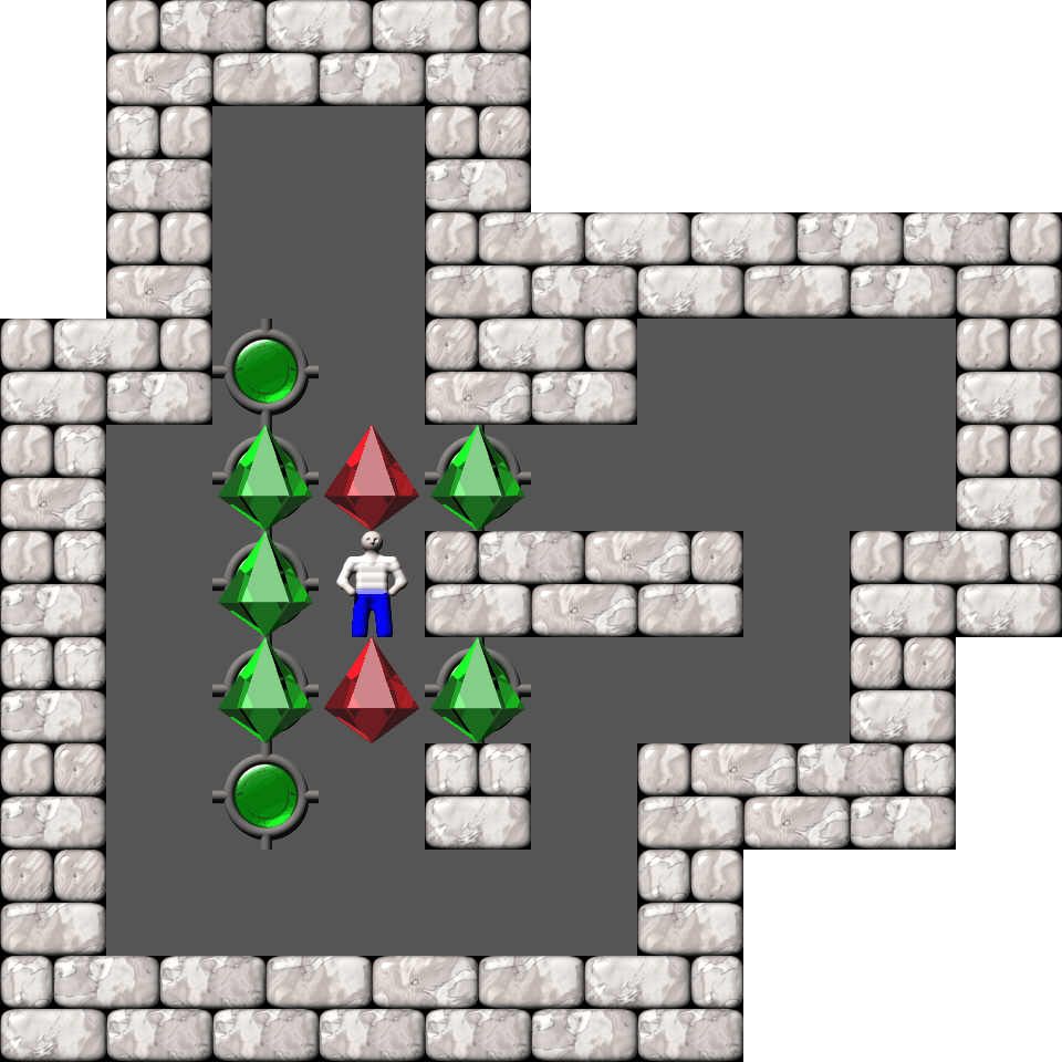 Sokoban Quagmire 2 level 17